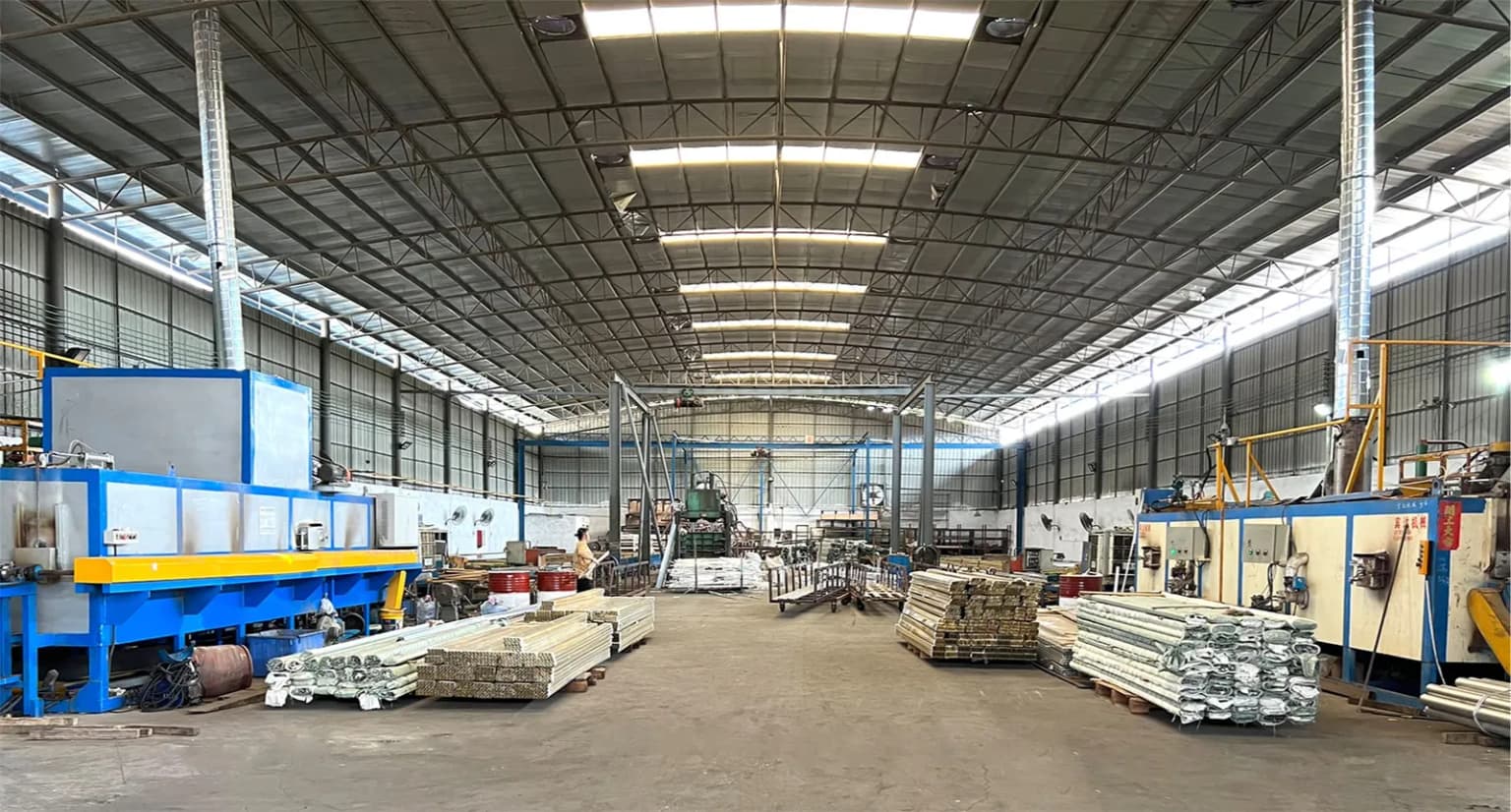 BOKELA aluminum profile production workshop